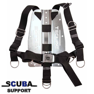 Tecline Harness QR standard webbing - incl. 3 mm SS backplate