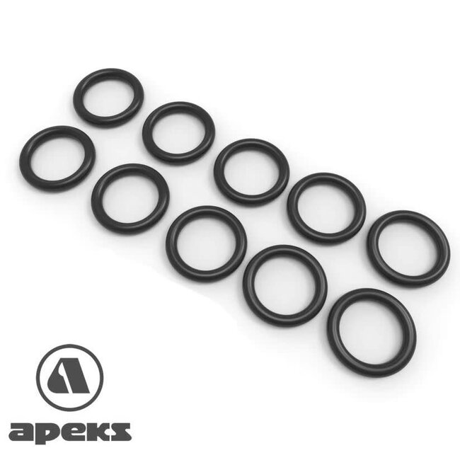Apeks O-ring pack 10pcs DIN connection AP1166p