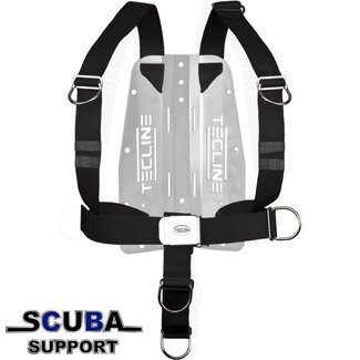 Tecline Harness TecLine DIR standard webbing- incl. 3 mm SS backplate