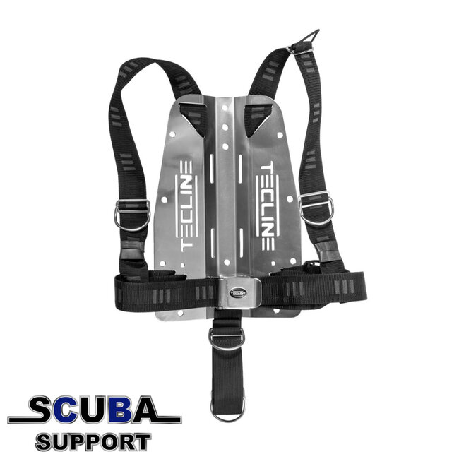 Tecline Harness DIR soft webbing "E" - incl. 3 mm SS backplate