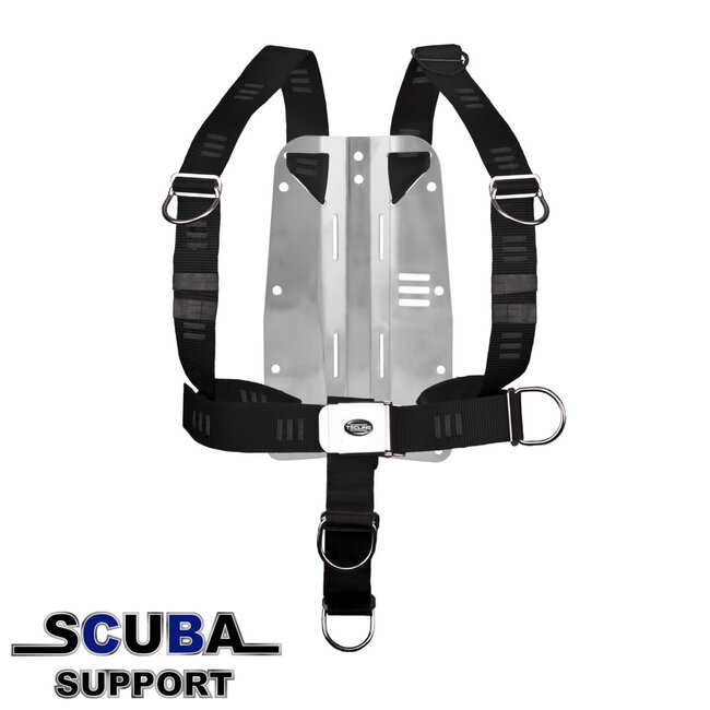 Tecline Harness DIR soft webbing "E", incl. 3 mm SS MIDI backplate