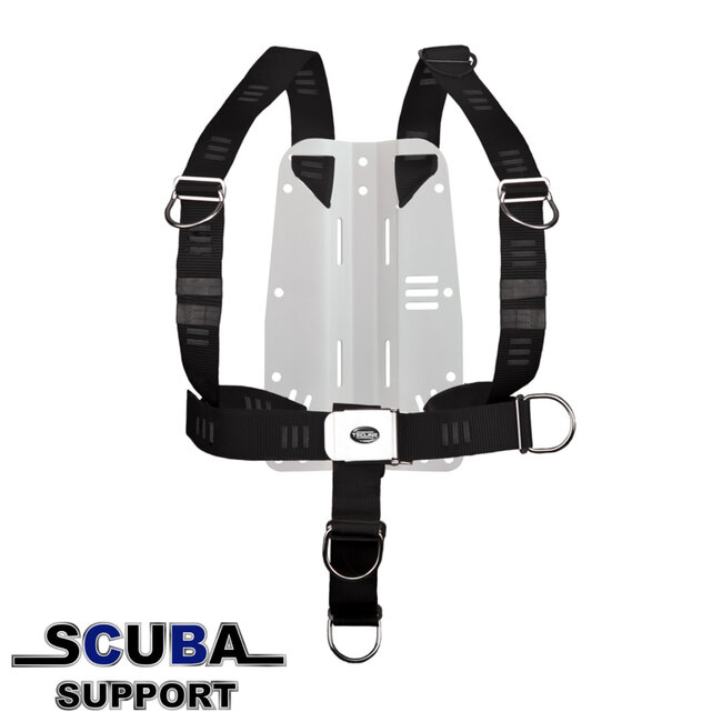 Tecline Harness DIR soft webbing E, 3 mm alu MIDI backplate