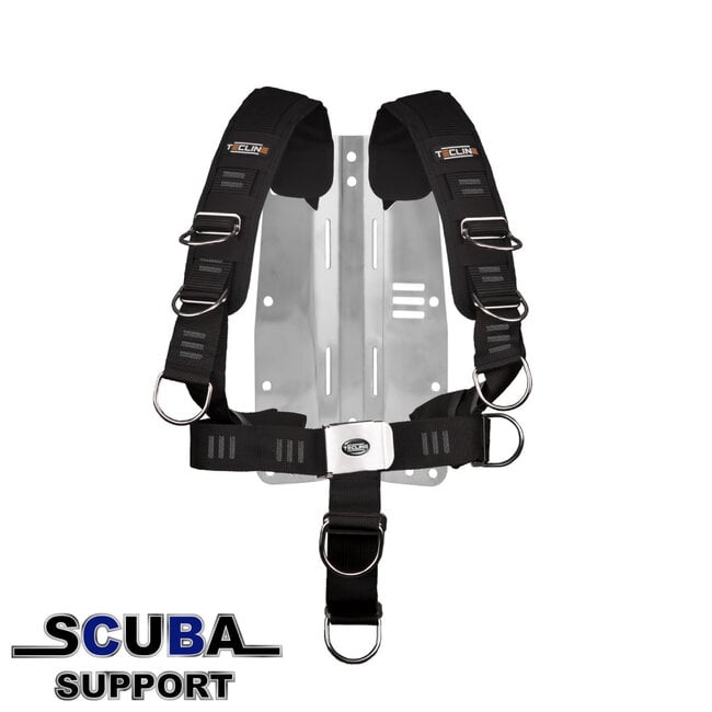 Tecline Harness Comfort soft webbing E, 3 mm SS MIDI backplate