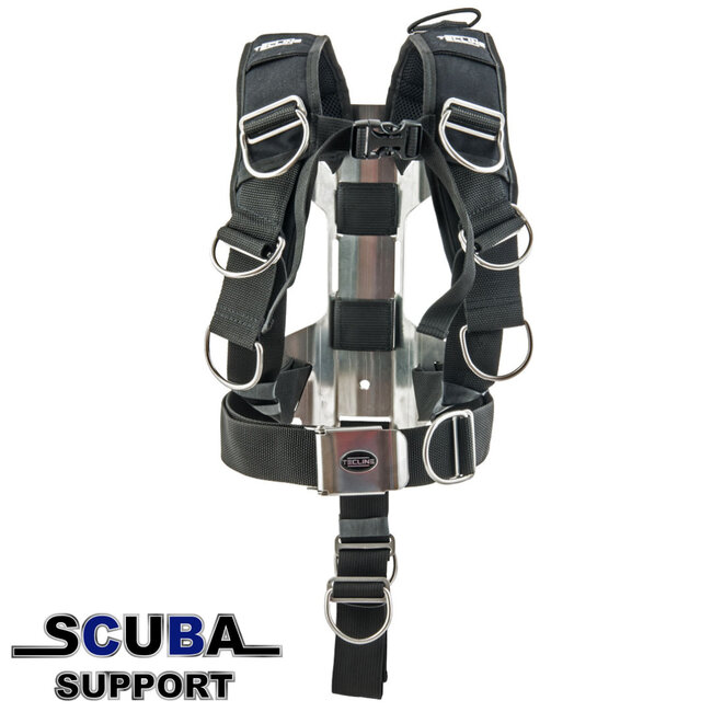 Tecline Harness Comfort standard webbing, 3 mm SS backplate H MINI (1,89kg)