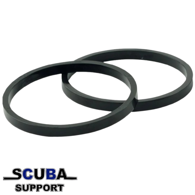 RoLock Set of two black rings