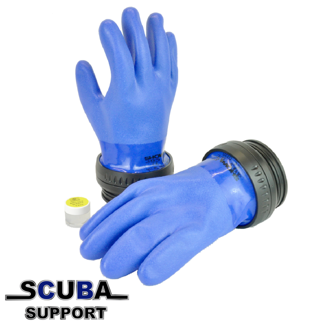 RoLock 90 on glove with attached inner glove, without seals and without PU ring