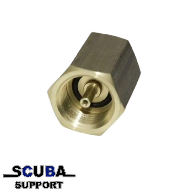 Scuba Support Helium - Din converter met Pin