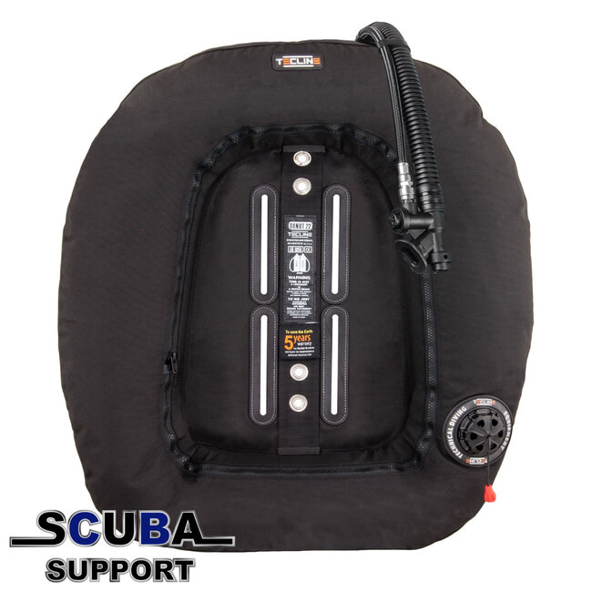 Tecline Donut Black 22 (22kg/50lbs) for 2 x 12L