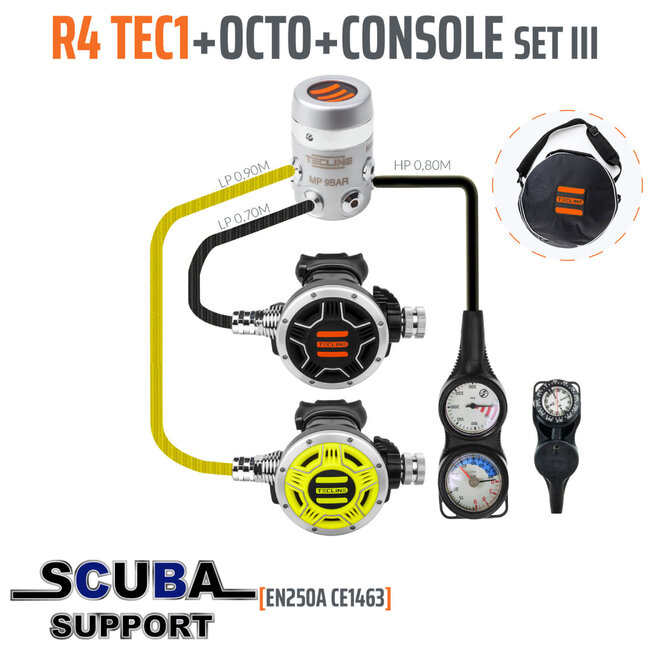 Tecline Automatenset R4 TEC1 set III with octo and 3 elements console