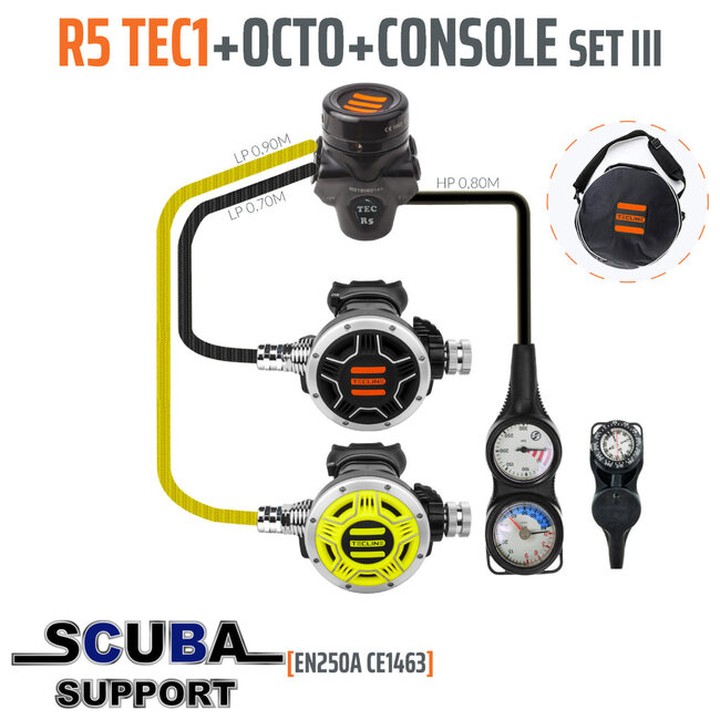 Tecline Automatenset R5 TEC1 set III with octo and 3 elements console