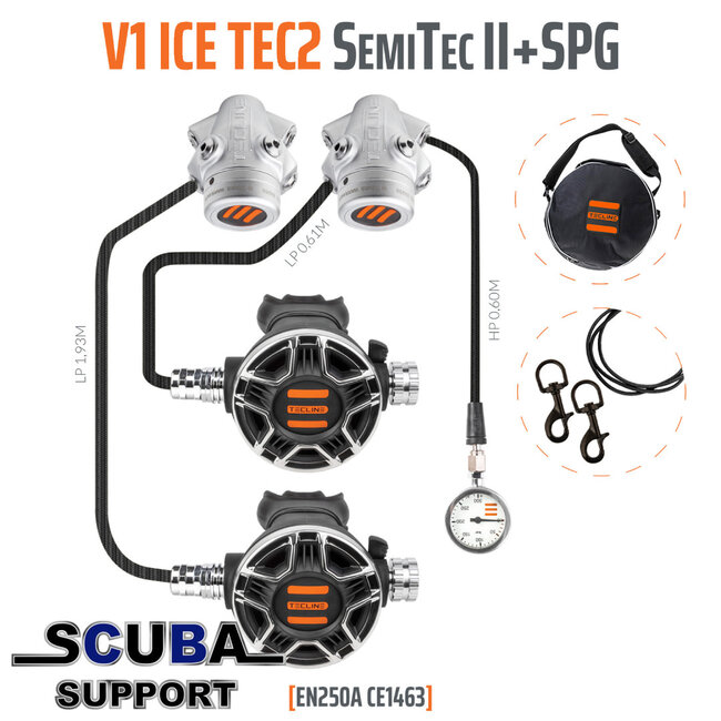 Tecline Automatenset V1 ICE TEC2 SemiTec II set with SPG