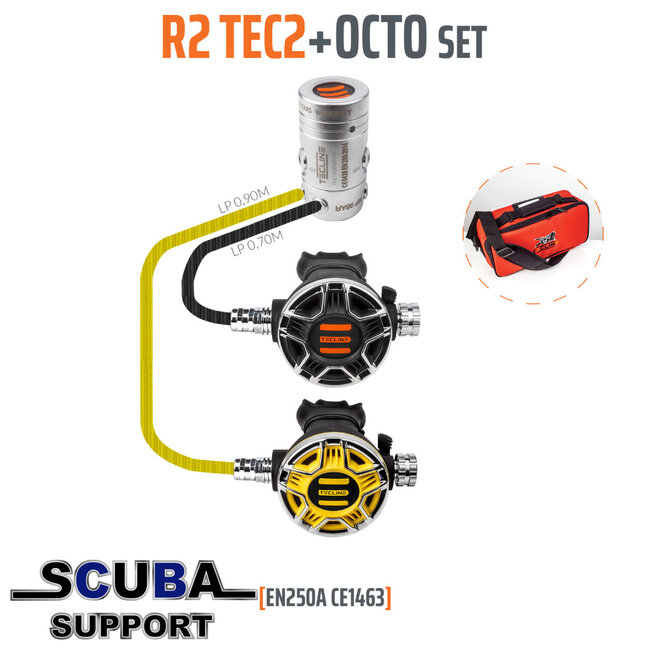Tecline Regulator R2 TEC2 with octopus