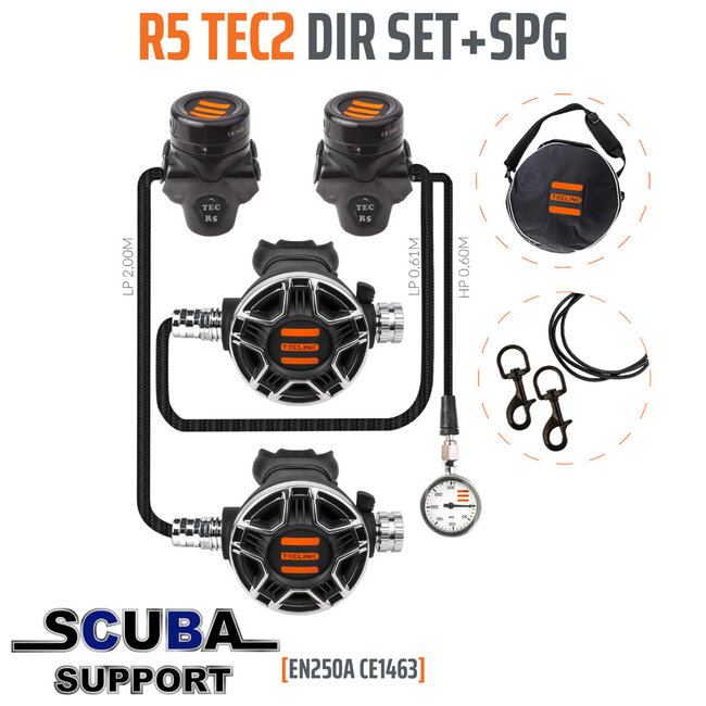 Tecline Regulator R5 TEC2 DIR Set with SPG