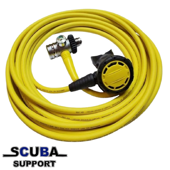 Metalsub Hookah DIN Piston 10 m Regulator Set