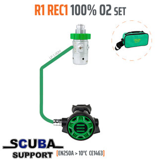 Tecline Automatenset R1 REC1 100% O2 M26x2, stage set > 10°C