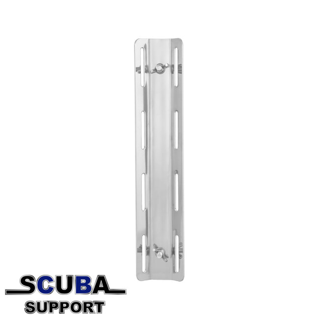 Tecline Single tank adapter SS with screws - 7x36cm 670 g