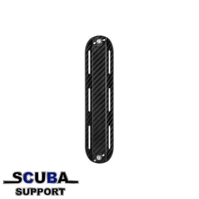 Tecline Single tank carbon adapter with screws - 7x30,5cm 115g