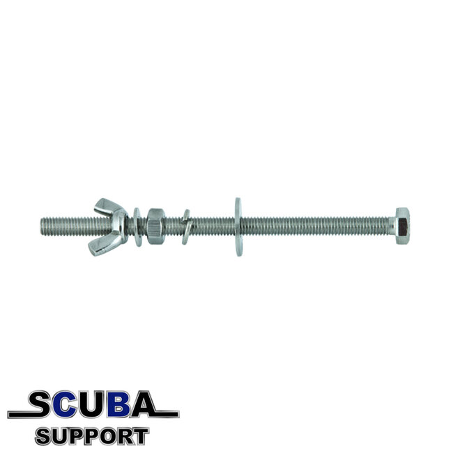 Tecline SS screw 120 mm for tank band 171 mm