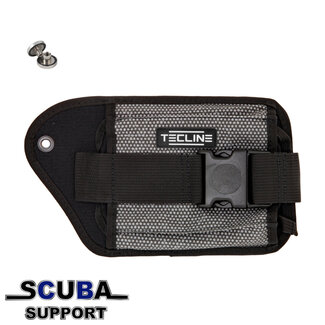 Tecline Double Lood pocket Grey Kevlar, right