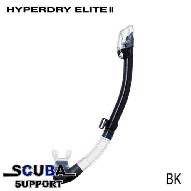 Tusa Clear Hyperdry Elite II Snorkel