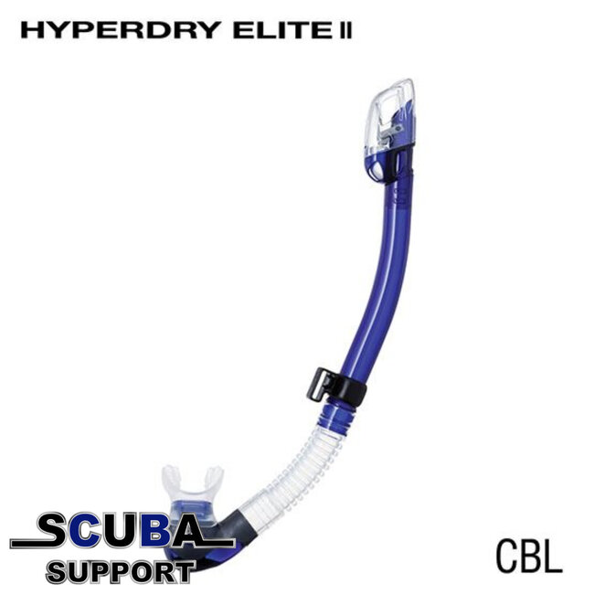Tusa Clear Hyperdry Elite II Snorkel