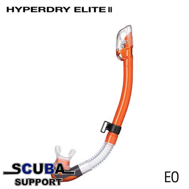 Tusa Clear Hyperdry Elite II Snorkel