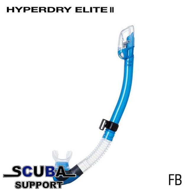 Tusa Clear Hyperdry Elite II Snorkel