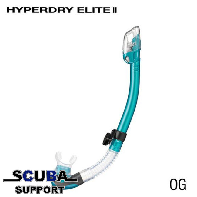 Tusa Clear Hyperdry Elite II Snorkel