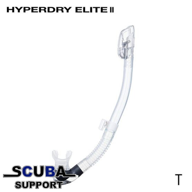 Tusa Clear Hyperdry Elite II Snorkel