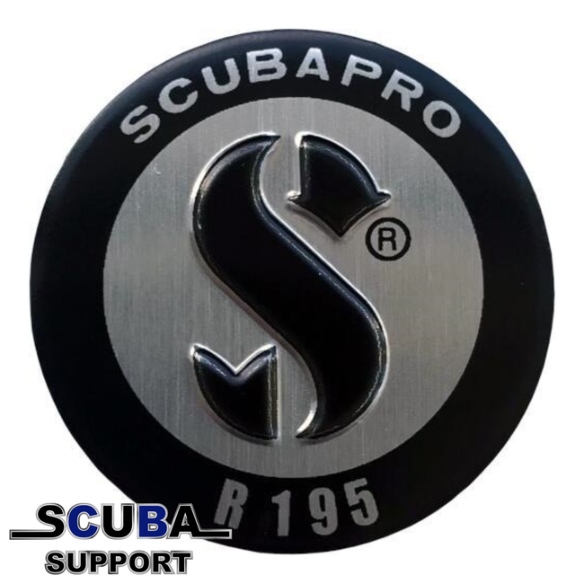 Scubapro Button Decal R195