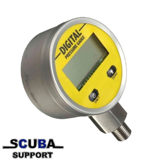 Scuba Support Digitale Manometer 0-250 BAR RVS