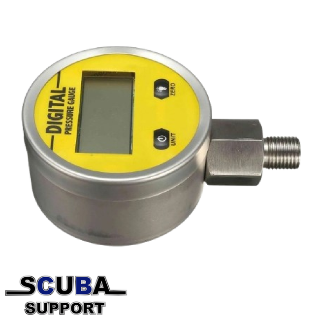 Scuba Support Digital Pressure gauge  0-250 BAR Stainless steel