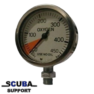 DirZone Pressure gauge Oxygen 0-450Bar