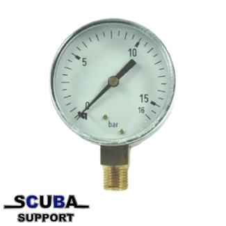 Scuba Support Pressure gauge 0 - 16 Bar