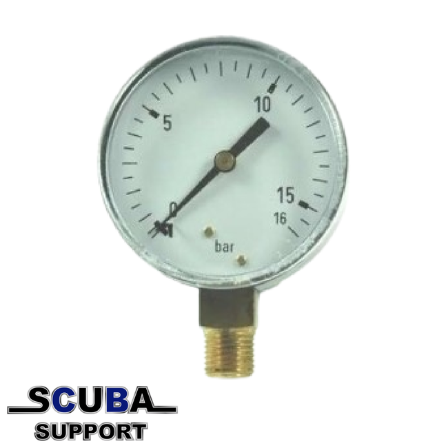 Scuba Support Pressure gauge 0 - 16 Bar