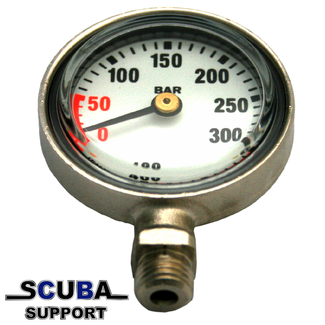 DirZone Pressure gauge 52mm 0-400 BAR (SLIM version)