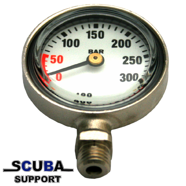 DirZone Manometer 52mm 0-400 BAR (SLIM uitvoering)
