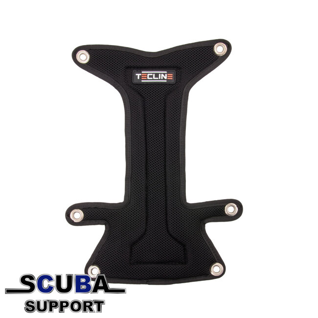 Tecline Backplate soft pad "H" with buoy pocket (without bolts and nuts)