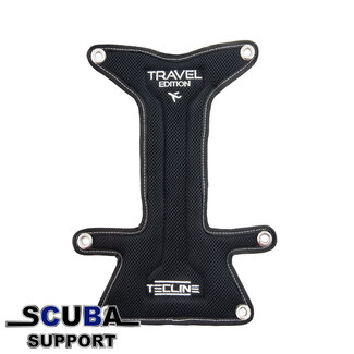 Tecline Backplate soft pad "H" with buoy pocket TRAVEL