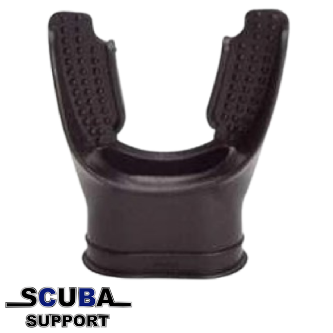 Scuba Support Mouthpiece Sure Fit Silicone - Black