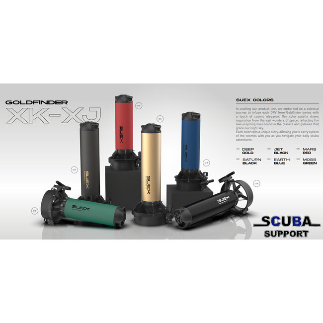 Suex Underwater scooter Goldfinder XJ