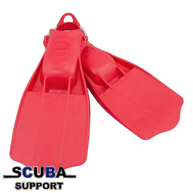 Tecline Rubber Fins JETSTREAM with SS spring straps