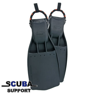 Tecline Rubber Fins PowerJet, with SS spring straps