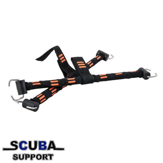 Tecline SS spring straps for PowerJet fins