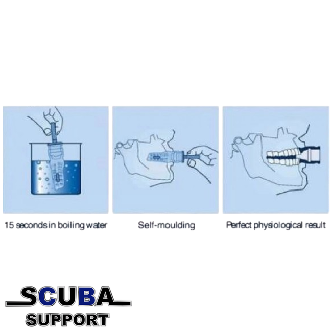 Mares Mondstuk Jax Gevormd naar gebit