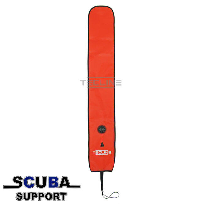 Tecline Semi closed buoy 22/135 cm , OPR valve - Orange