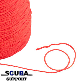 Tecline Nylon koord oranje voor spoelen en reels – 500 m