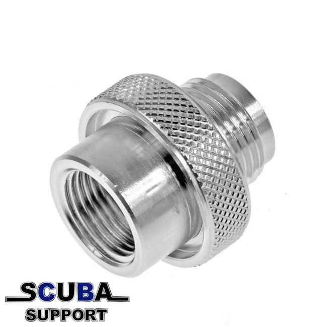 Tecline Vuladapter mannelijk M26x2 x vrouwelijk G5/8, 232 bar