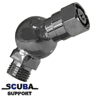 Scuba Support Middendrukslang swivel (verstelbare)