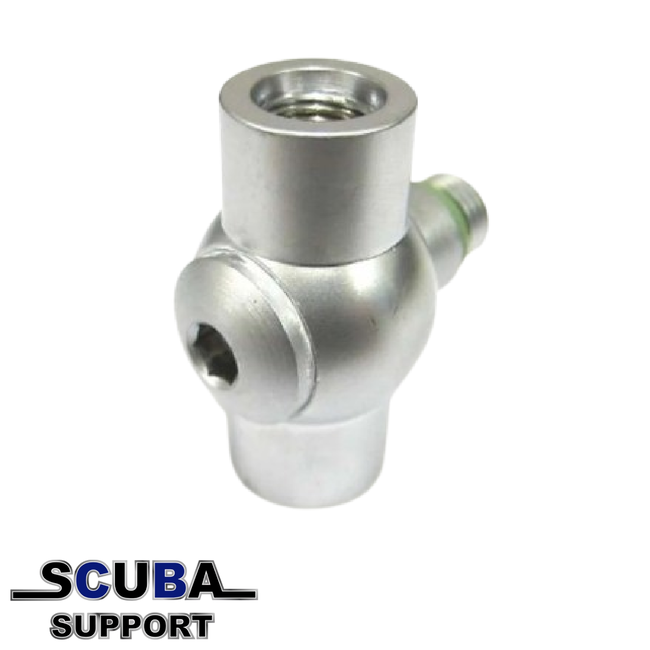 Beaver 3/8" unf T-stuk voor op 2e trap